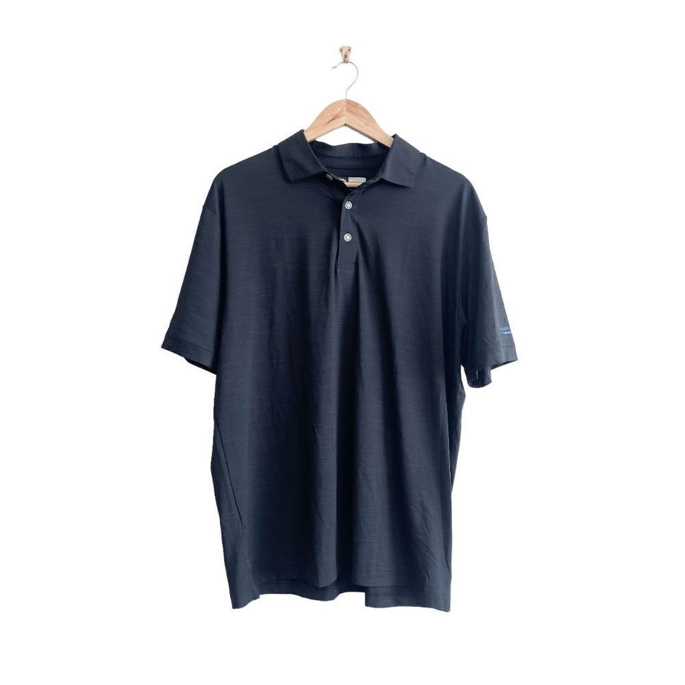 Callaway Opti-Dry Mens Polo Shirt Short Sleeve Black Large - Picture 1 of 7